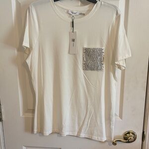 Calvin Klein Cream T-Shirt